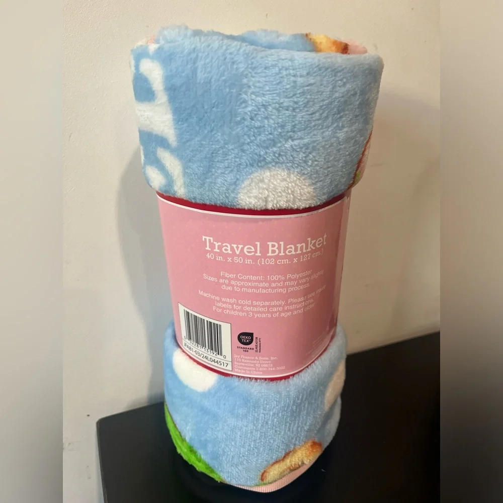 Strawberry Shortcake Plush Throw Travel Blanket